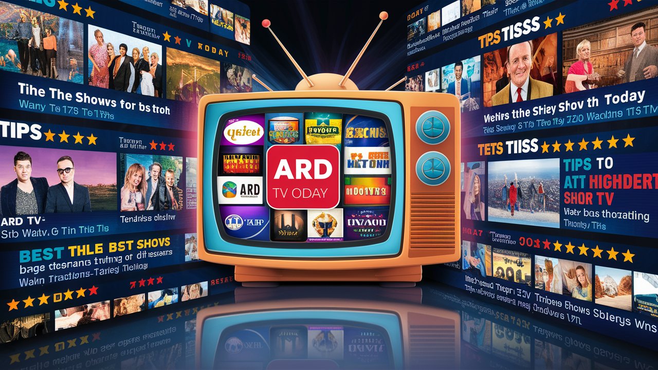 ARD Fernsehprogramm heute: Alle Sendungen, Highlights und Tipps im Überblick